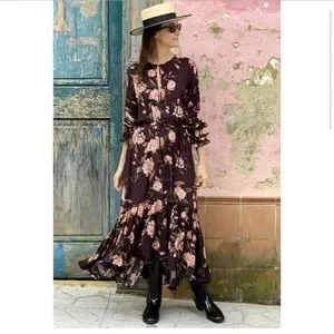 dresses for spring On Your Way Sage Green Floral Dress, Medium - The Mint Julep Boutique Color:Candy pink Italian Coastal Maxi Dress, resort outfit This fabric is an